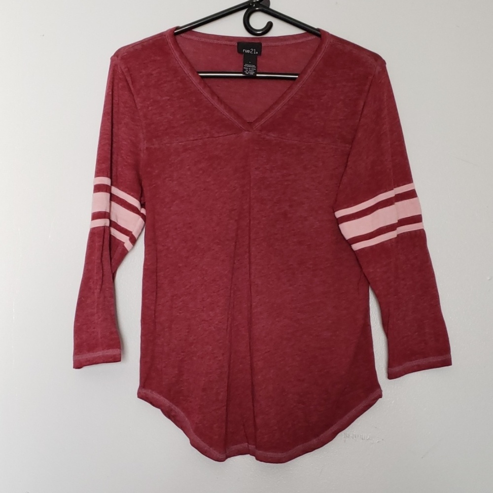 Rue 21 baseball shirt